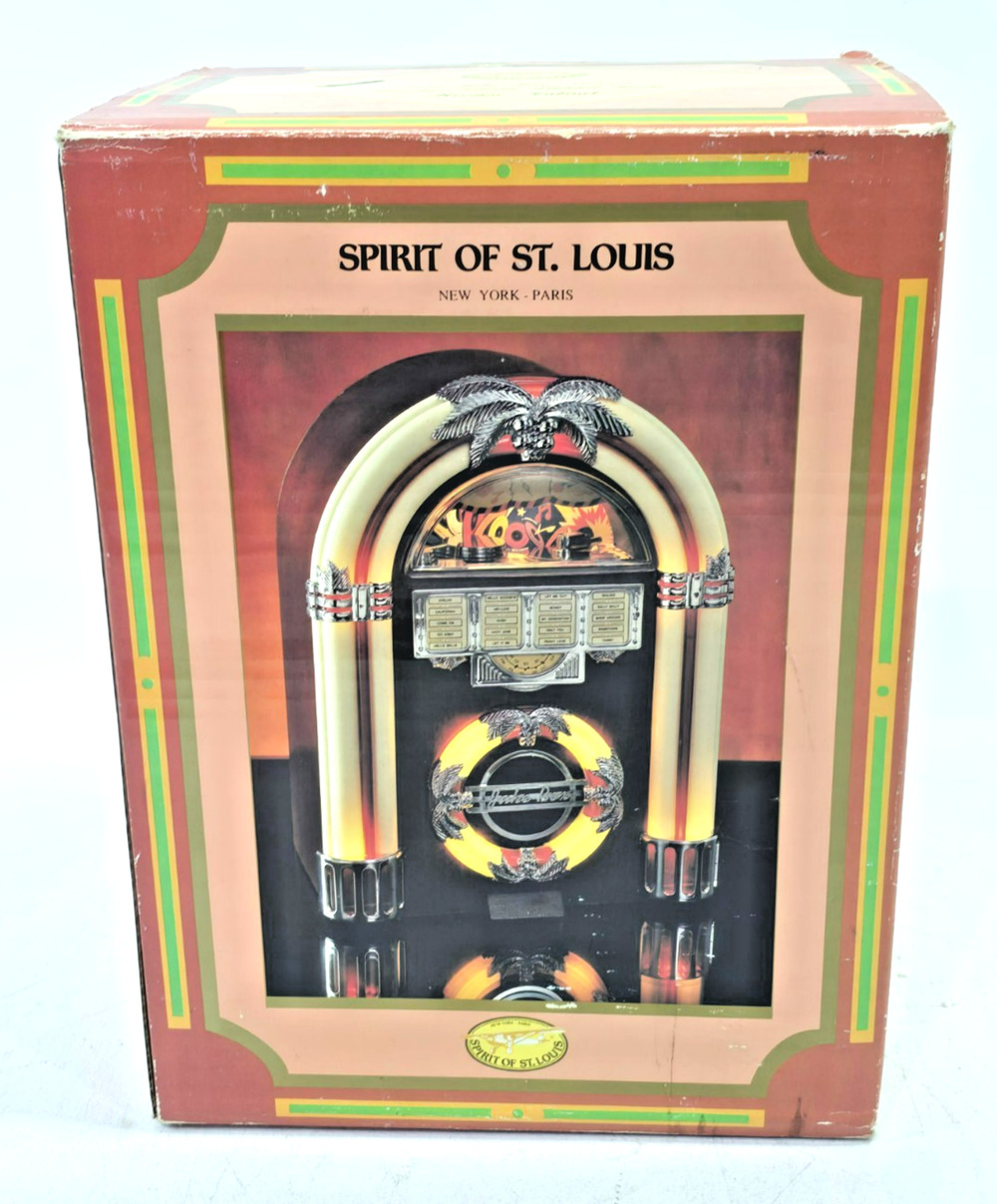 Spirit Of St Louis 1946 Jukebox AM FM Cassette Radio NEW IN OPEN BOX